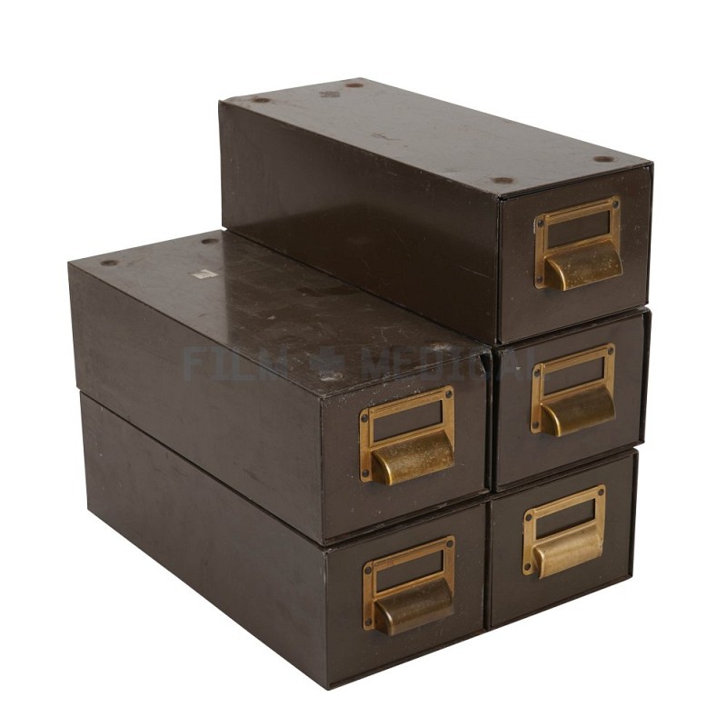 Index File Holder Brown and Brass Priced individually 